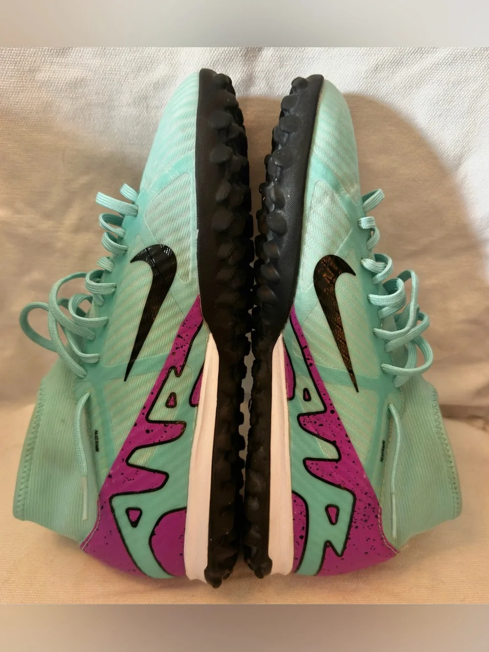 Nike Zoom Mercurial Superfly 9 Academy TF Turf Soccer Cleats - Women's 7